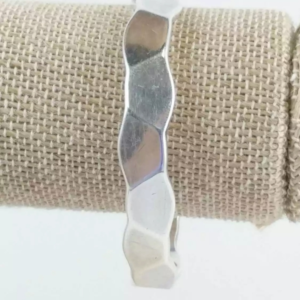 Amazing Solid Sterling Cuff Bracelet - image 2